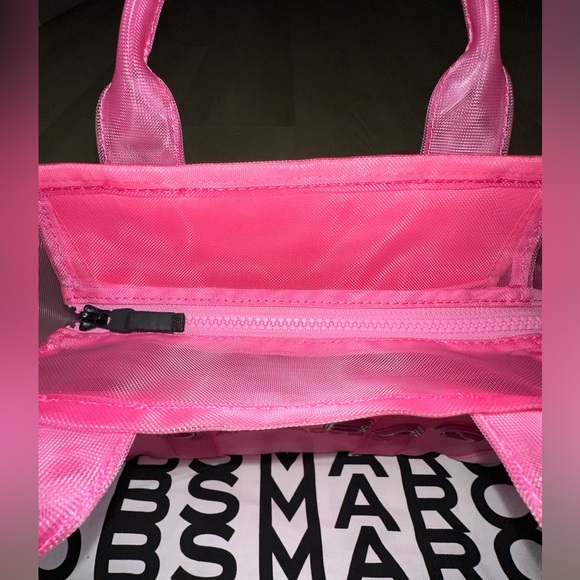 Marc Jacobs Pink Mesh Small Tote Bag - NWOT - - Picture 7 of 10